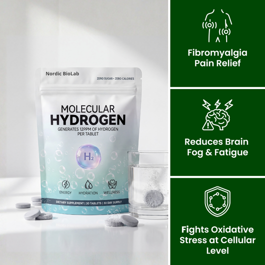 Pure Hydrogen tablets for Fibromyalgia relief