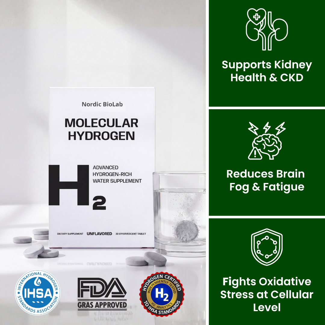 Scandinavian Hydrogen tablets for kidney health