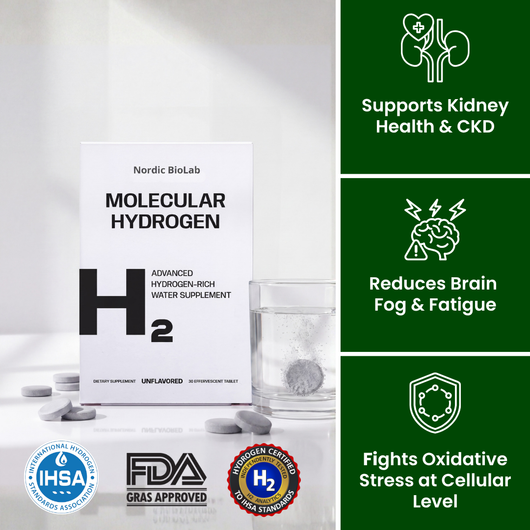 Scandinavian Hydrogen tablets for kidney health