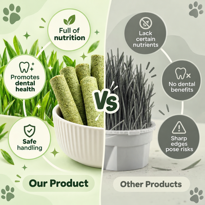 Multivitamin Cat Grass Teething Sticks