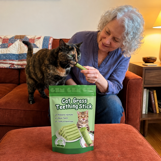 Multivitamin Cat Grass Teething Sticks