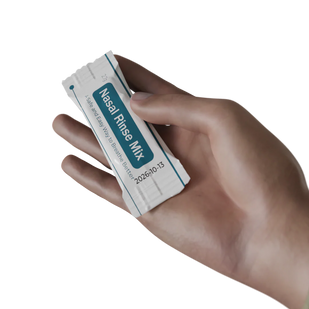 2. Add 1 saline packet